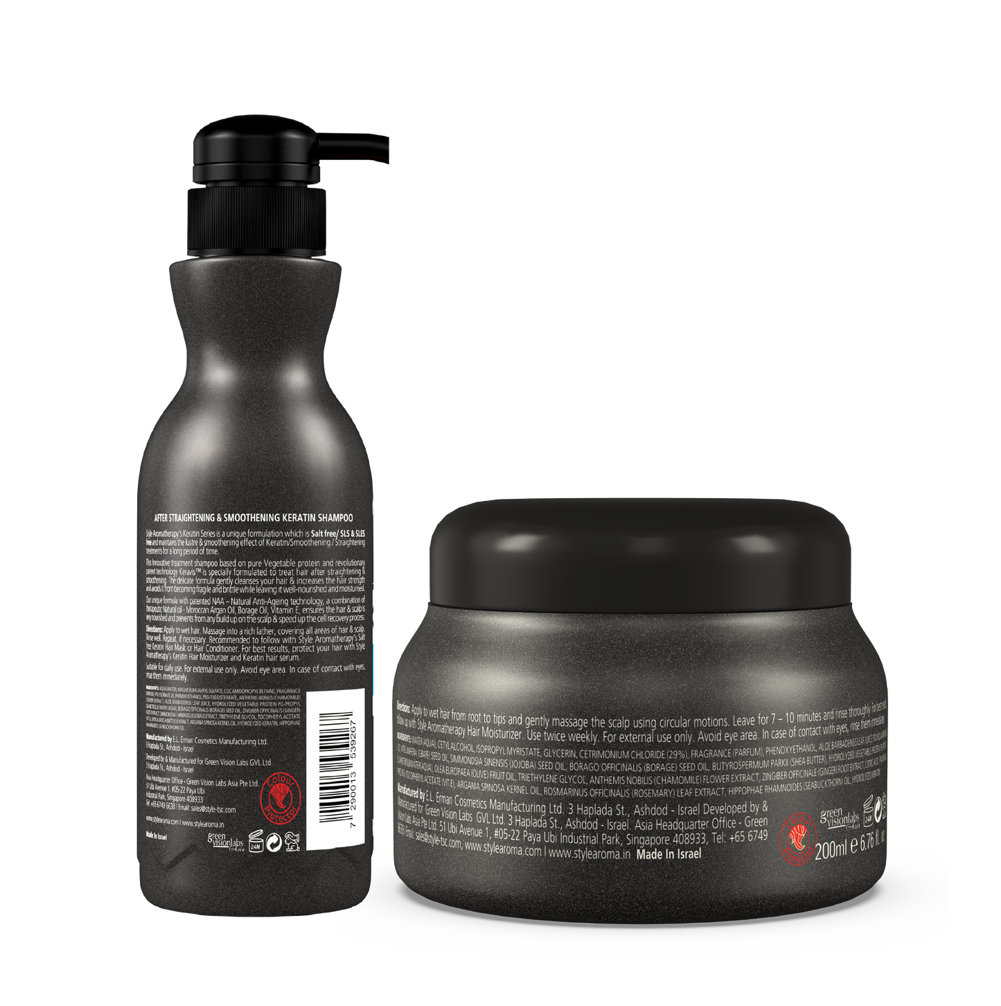 KERATIN SHAMPOO + MASK