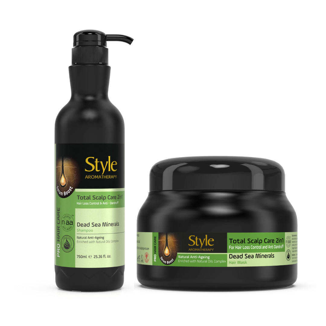 TOTAL SCALP CARE SHAMPOO + MASK