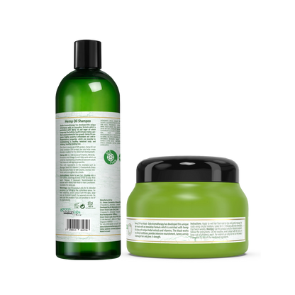 HEMP OIL SHAMPOO + MASK