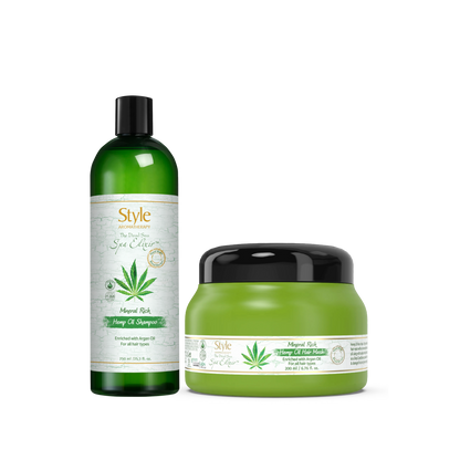 HEMP OIL SHAMPOO + MASK